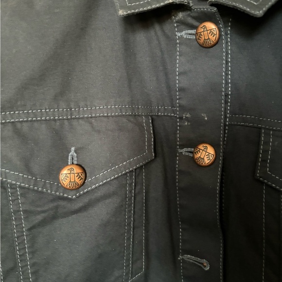 Y2K Vintage Festival Ariat Indigo Tribe Fringe Jacket - Picture 6 of 8